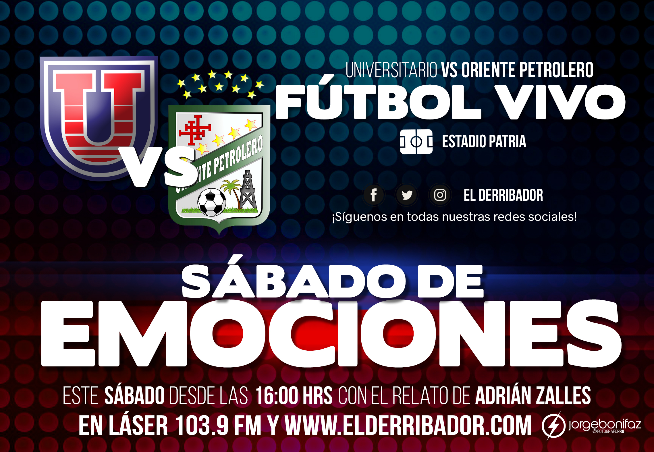 UNIVERSITARIO Vs. ORIENTE en Vivo