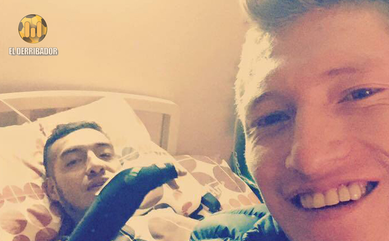 Veizaga fue operado de la mano derecha